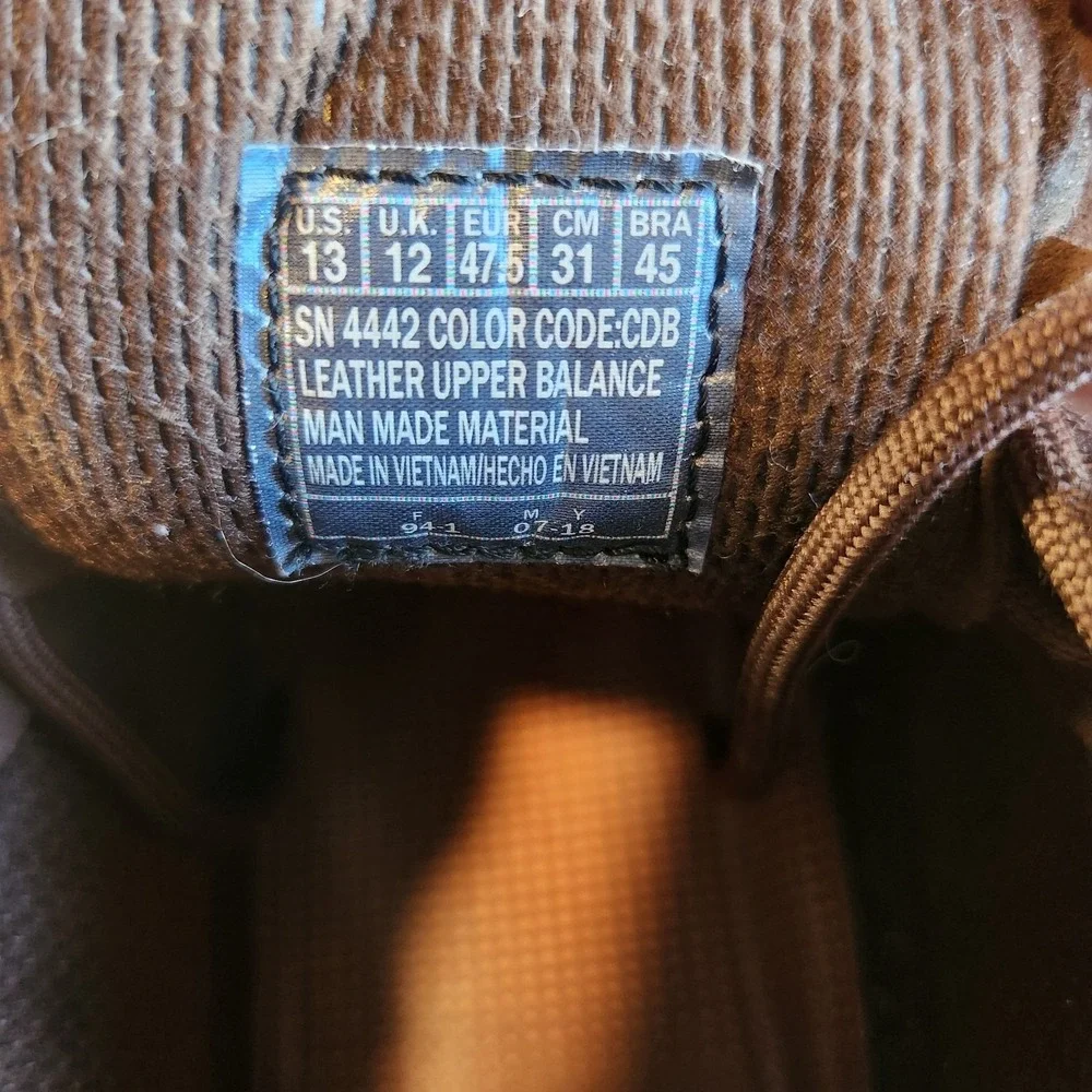SKECHERS Sergeants-Verdict Work Boot Mens 13 Memory Foam Oiled Brown‎ Waterproof